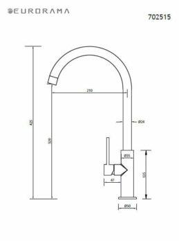 Μπαταρία Νεροχύτη EURORAMA Inox - Image 2