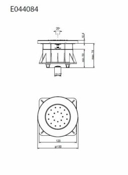 Εντοιχιζόμενο Jet EMOTION Φ13 Χρωμέ - Image 4