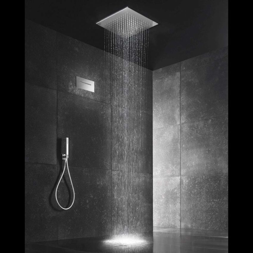 Κεφαλή Οροφής TEMPTATION 38x38 Inox Χρωμέ - Image 2