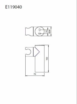 Στήριγμα Τηλεφώνου Χρωμέ - Image 2