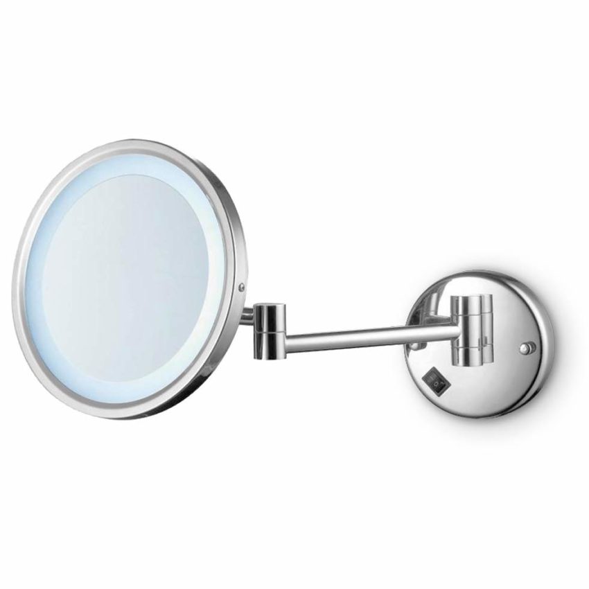 210-FD01-100-1 Καθρέφτης LED Μεγεθυντικός Στρόγγυλο Φ21,5 EURORAMA Χρωμέ - Image 1