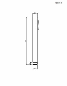 Τηλέφωνο Στρόγγυλο Φ2,3cm VICARIO Brushed Gold - Image 2