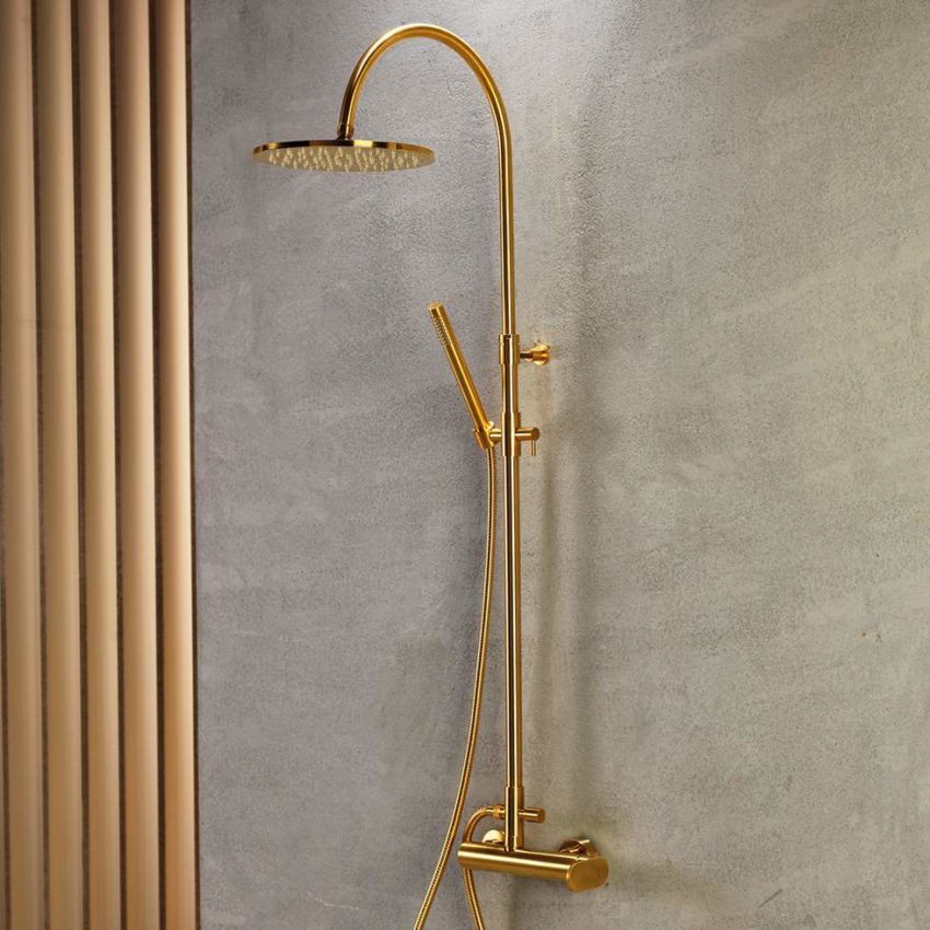 Μπαταρία Ντουζ + Επέκταση Κολώνα και Κεφαλή Slim VICARIO - Image 3