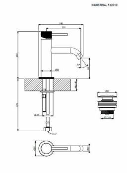 Μπαταρία Νιπτήρος INDUSTRIAL VICARIO - Image 4