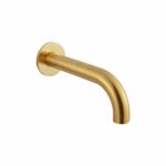 Στόμιο Επίτοιχο 20cm VICARIO Brushed Gold