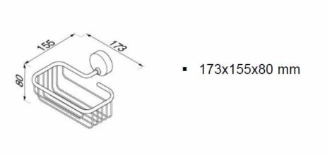 Σπογγοθήκη-Μπουκαλοθήκη Σειρά 027 GEESA Χρωμέ - Image 3
