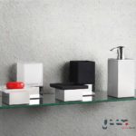 Ποτηροθήκη MODERN ART GEESA Χρωμέ - Image 2