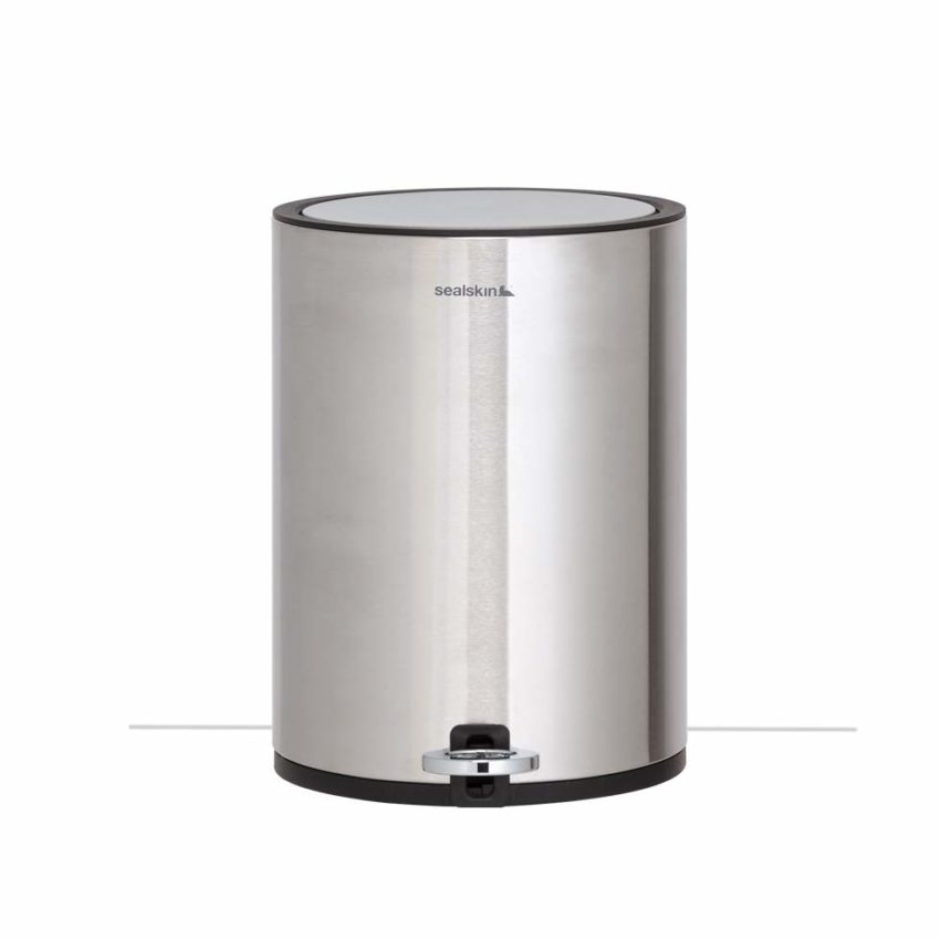 300-362412404-110-2 Χαρτοδοχείο Επιδαπέδιο 3L Ανοξείδωτο GEESA Inox - Image 2