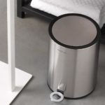 Χαρτοδοχείο Επιδαπέδιο 3L Ανοξείδωτο GEESA Inox - Image 3