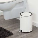 Χαρτοδοχείο Επιδαπέδιο 3L Ανοξείδωτο GEESA Λευκό - Image 3