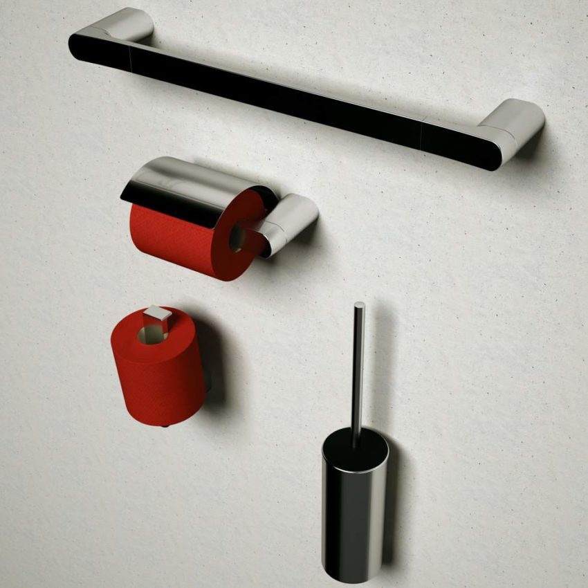 300-4509-2 Χαρτοθήκη WYNK GEESA Χρωμέ - Image 2