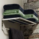 Ράφι για Πετσέτες με Πετσετοκρεμάστρα WYNK GEESA Χρωμέ - Image 2