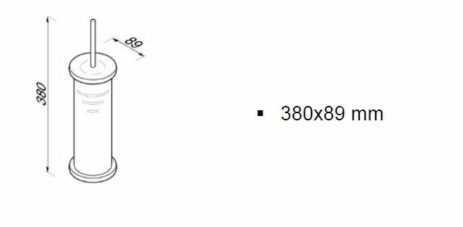 Πίγκαλ Επιδαπέδιο GEESA Χρωμέ - Image 2