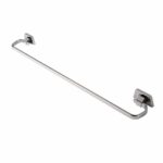 Πετσετοκρεμάστρα Σταθερή Μονή 60CM GEESA Χρωμέ