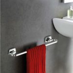 Πετσετοκρεμάστρα Σταθερή Μονή 60CM GEESA Χρωμέ - Image 2