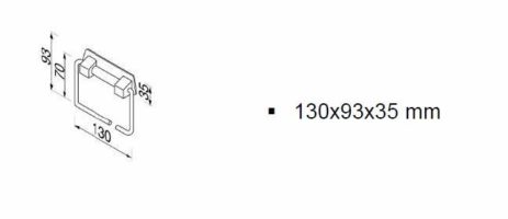 Χαρτοθήκη GEESA Χρωμέ - Image 2