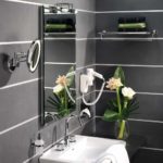 Ράφι για Πετσέτες με Πετσετοκρεμάστρα 60 CM GEESA Χρωμέ - Image 3