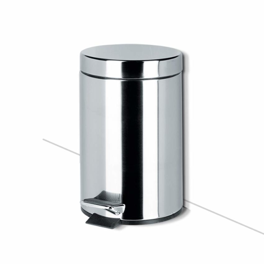 300-634-1 Χαρτοδοχείο Επιδαπέδιο 3L GEESA Χρωμέ - Image 1