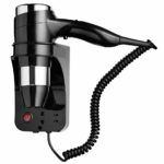 Σεσουάρ 3 Ταχυτήτων 1600W με Πρίζα για Ξυριστική Μηχανή GEESA Χρωμέ/Μαύρο