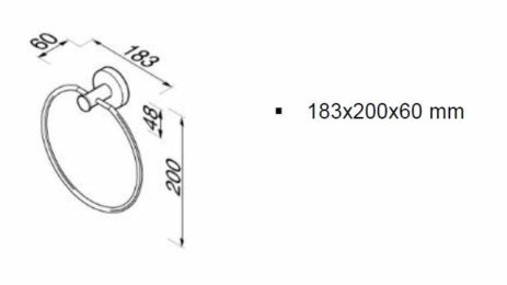 Κρίκος NEMOX GEESA Inox Μαύρο Ματ - Image 3