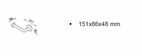 Χαρτοθήκη NEMOX GEESA Χρωμέ - Image 3