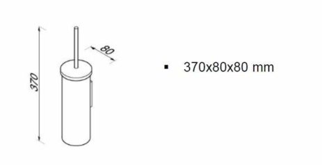 Πίγκαλ Επίτοιχο NEMOX GEESA Inox Μαύρο Ματ - Image 3