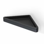 Εταζέρα Γωνιακή 23x17 εκ. FRAME GEESA Μαύρο Ματ