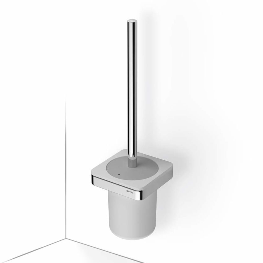 300-8811-300-1 Πίγκαλ Επίτοιχο FRAME GEESA Χρωμέ/Λευκό Ματ - Image 1