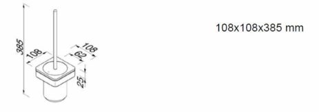 Πίγκαλ Επίτοιχο FRAME GEESA Μαύρο Ματ - Image 3