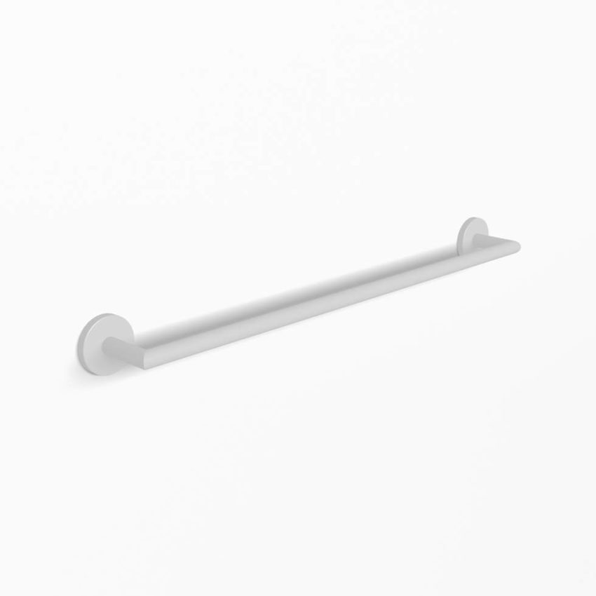 Πετσετοκρεμάστρα Σταθερή Μονή 60cm LANGBERGER Λευκό Ματ - Image 1