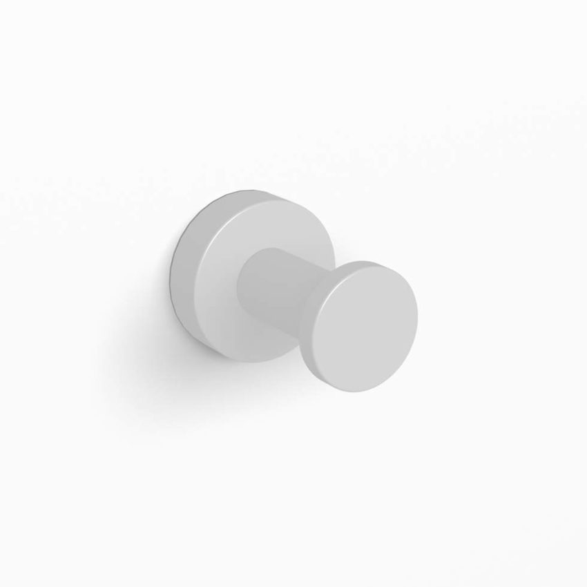 301-21108-31A-300-1 Άγκιστρο MONO 4 εκ. LANGBERGER Λευκό Ματ - Image 1