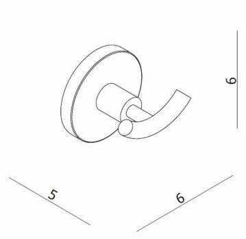 Άγκιστρο Διπλό LANGBERGER Χρωμέ - Image 3