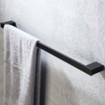 Πετσετοκρεμάστρα Σταθερή Μονή 60cm LANGBERGER Μαύρο Ματ - Image 2