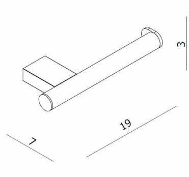 Χαρτοθήκη Χωρίς Κάλυμμα LANGBERGER Χρωμέ - Image 2