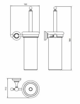 Πίγκαλ Επίτοιχο VICTORIA PERFORMA Bronze - Image 2