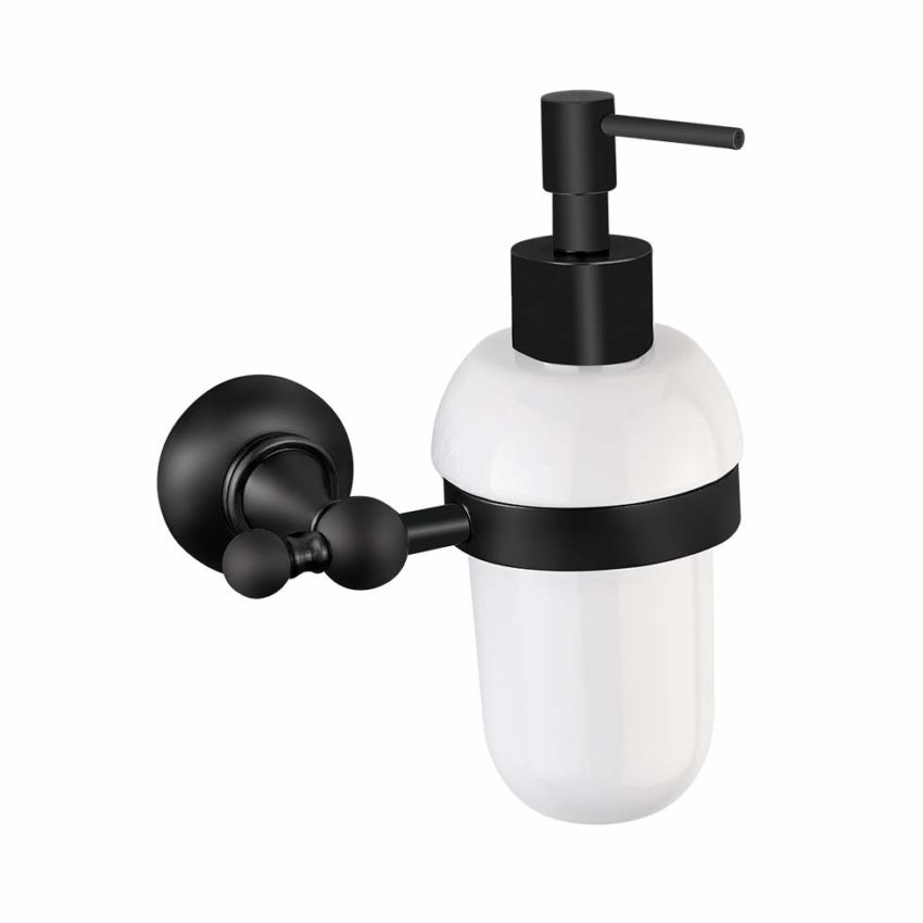 306-624-400-1 Διανομέας 125ml Επίτοιχος VICTORIA PERFORMA Μαύρο Ματ - Image 1