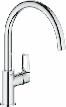 Μπαταρία Κουζίνας Ψηλή Χρωμέ Grohe Bauloop 31368001