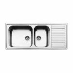 Νεροχύτης ANNIVERSARIO 116Χ50 APELL Inox Λείο