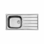 Νεροχύτης AREA 100x50 APELL Inox Λείο