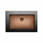 Νεροχύτης Υποκαθήμενος METAMORFOSI 71x40 PVD Rame APELL