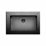 Νεροχύτης Υποκαθήμενος METAMORFOSI 75×44 PVD Μαύρο APELL