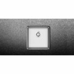 Νεροχύτης Υποένθετος SQUADRO 40x40 Fortinox Inox Λείο