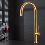 Μπαταρία Νεροχύτη TOZO Brushed Χρυσό