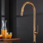 Μπαταρία Νεροχύτη TOZO Antique Brass