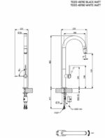 Μπαταρία Νεροχύτη TOZO Antique Brass - Image 3