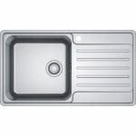 Νεροχύτης BELL BC X (611 - 86 PA) 860 X 480 mm Inox Σετ