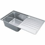 Νεροχύτης BELL BC X (611 - 86 PΔ) 860 X 480 mm Inox Σετ - Image 2