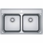 Νεροχύτης BELL BC X (620 - 35 - 35) 790 X 480 mm Inox Σετ