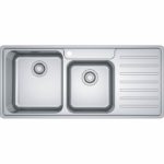 Νεροχύτης BELL BC X (621 ΡΔ) 1080 X 480 mm Inox Σετ