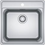 Νεροχύτης BELL BC X (610 - 51) 510 X 510 mm Inox Σετ